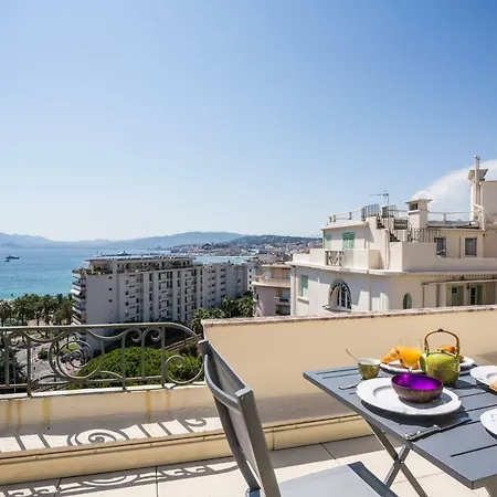 Apartamento Art Deco With Breath Taking View From The 8th Floor Terrace By Weekome Cannes
